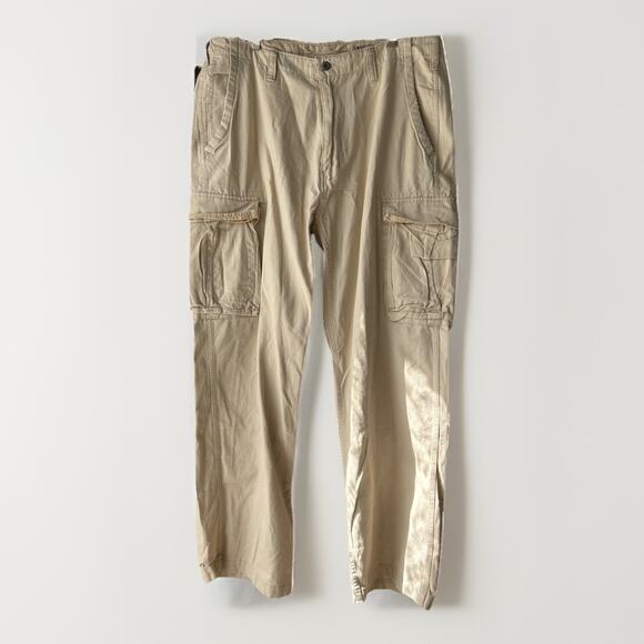 Steve & Barry’s Cargo Pants 38x32 Y2K Skater Baggy Wide Leg Utility Vtg Grunge - Picture 2 of 5